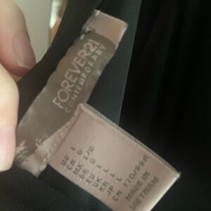 Forever 21 Chic Black Garment